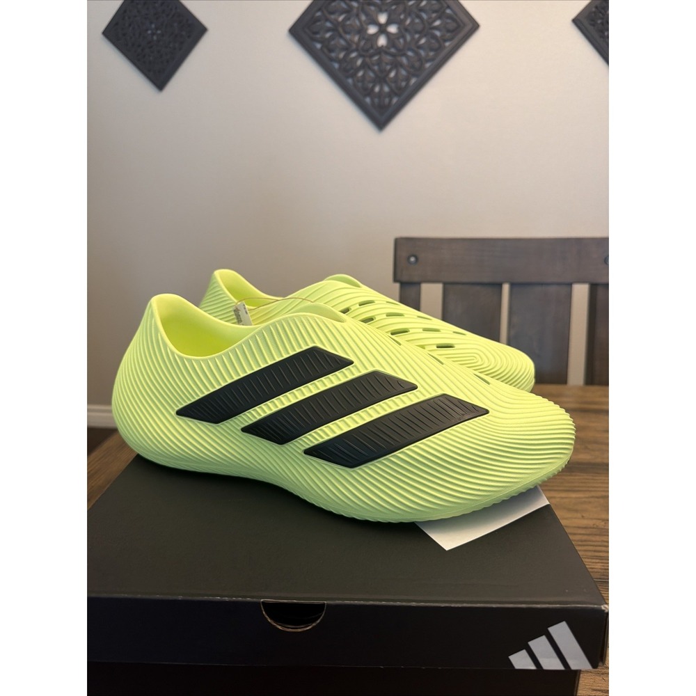 adidas Purechill Runner Shoes Mens 11 KH6673 Hi Res Yellow Black Size 13 ..Y10